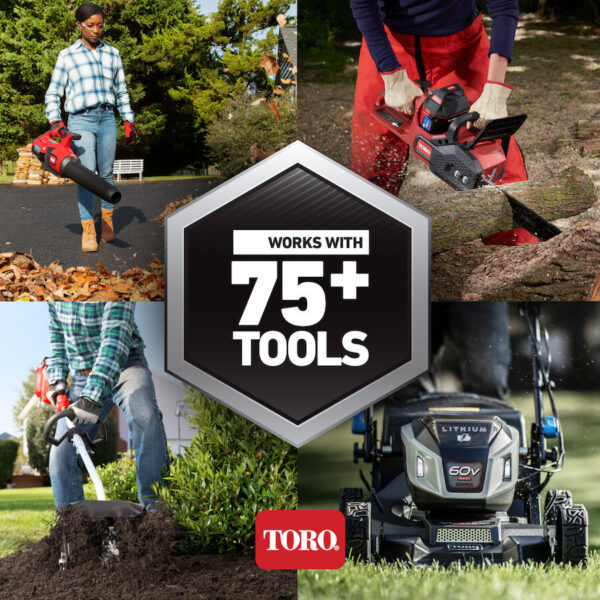 60V MAX* 21 in. Stripe™ Dual-Blades Self-Propelled Mower - 7.5Ah Battery/Charger Included - Model 21623 - Image 6